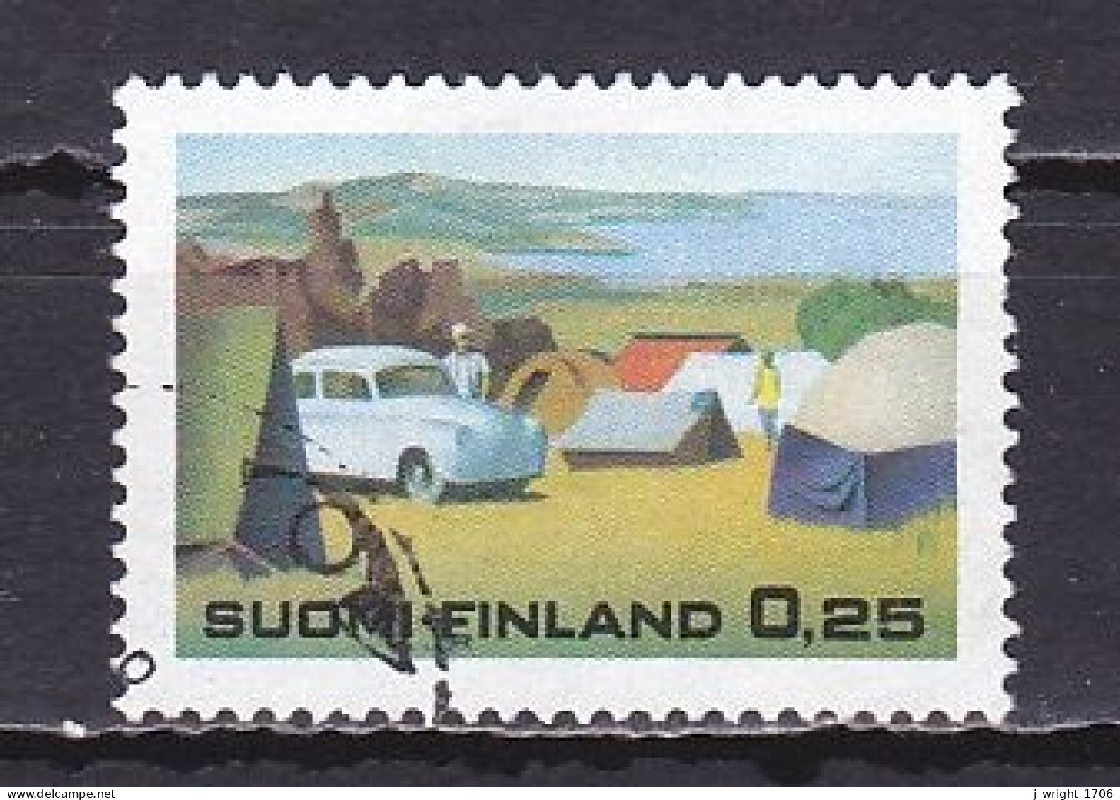 Finland, 1968, Summer Tourism, 0.25mk, USED - Used Stamps