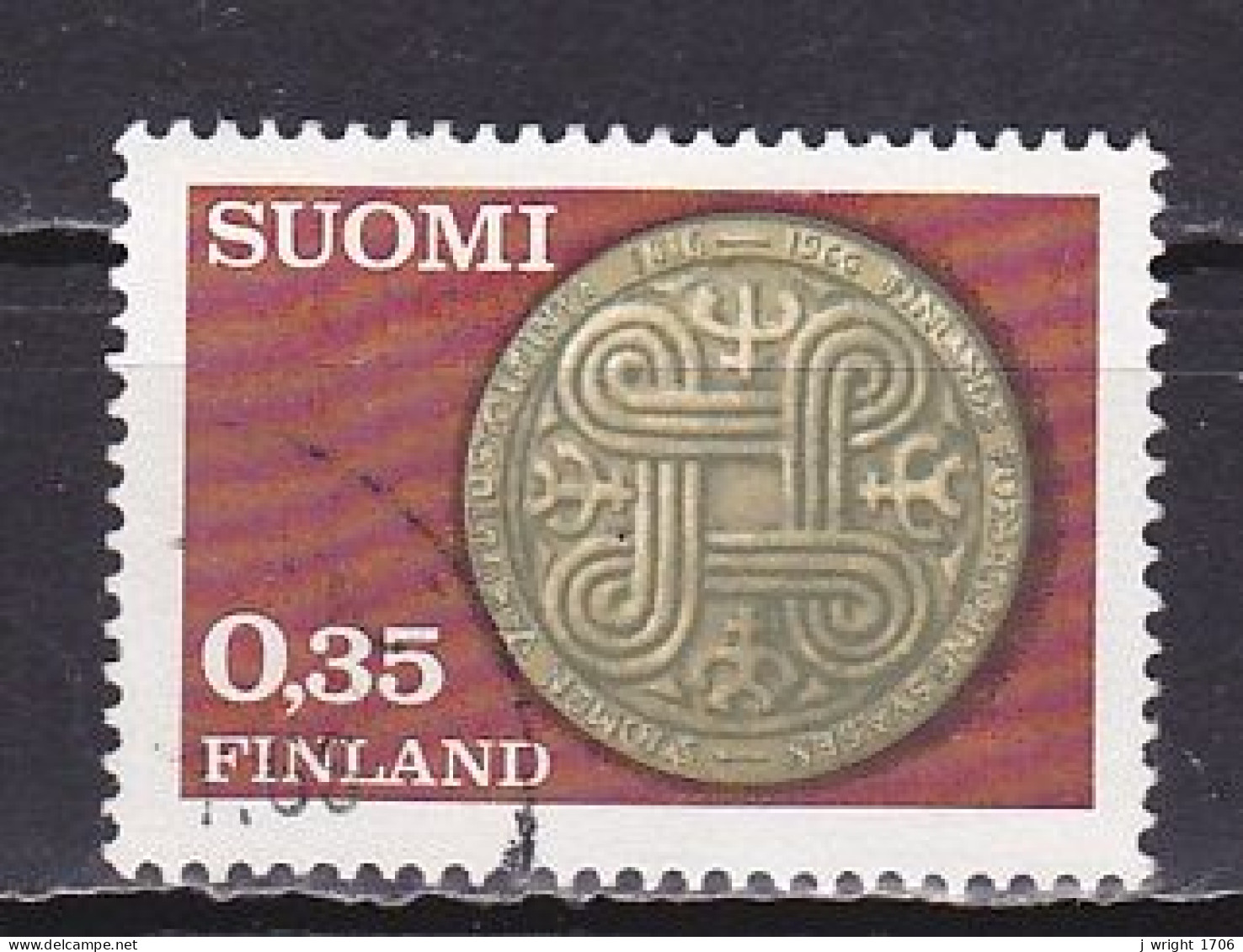 Finland, 1966, Insurance System 150th Anniv, 0.35mk, USED - Used Stamps