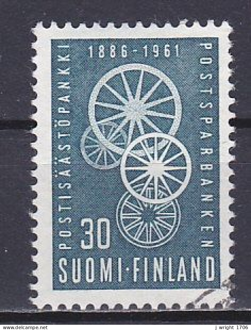 Finland, 1961, Postal Savings Bank 75th Anniv, 30mk, USED - Oblitérés