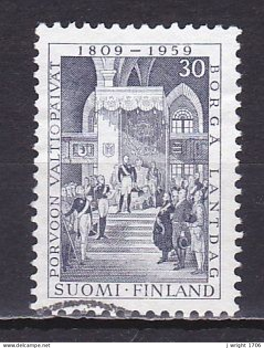 Finland, 1959, Porvoo/Borga Parliament 150th Anniv, 30mk, USED - Used Stamps