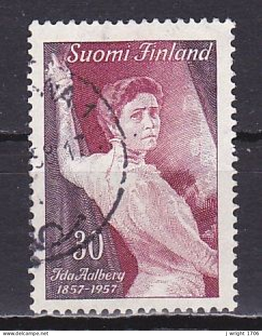 Finland, 1957, Ida Aalberg, 30mk, USED - Oblitérés