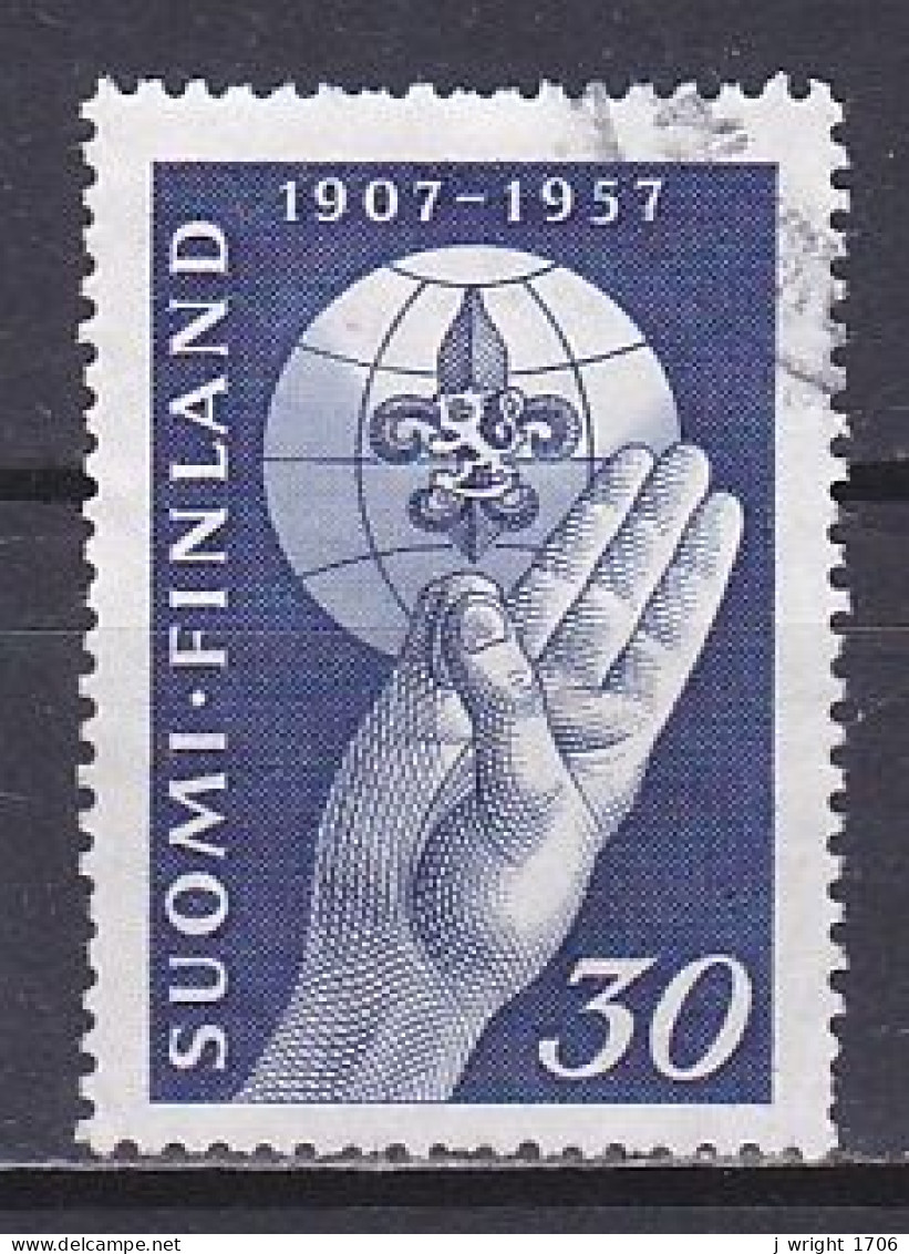 Finland, 1957, Scouting 50th Anniv, 30mk, USED - Usati