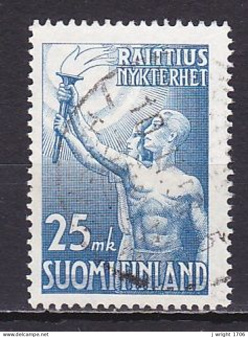 Finland, 1953, Temperance Movement In Finland Centenary, 25mk, USED - Oblitérés