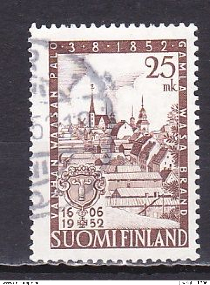 Finland, 1952, Vaasa/Vasa Fire Centenary, 25mk, USED - Usados