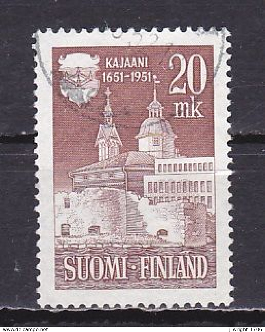 Finland, 1951, Kajaani/Kajana 300th Anniv, 20mk, USED - Used Stamps