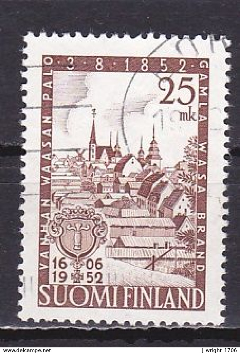 Finland, 1952, Vaasa/Vasa Fire Centenary, 25mk, USED - Used Stamps