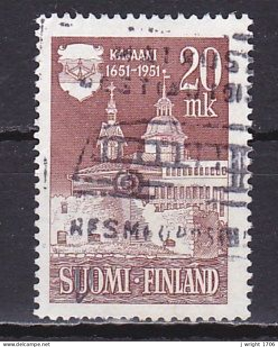 Finland, 1951, Kajaani/Kajana 300th Anniv, 20mk, USED - Oblitérés