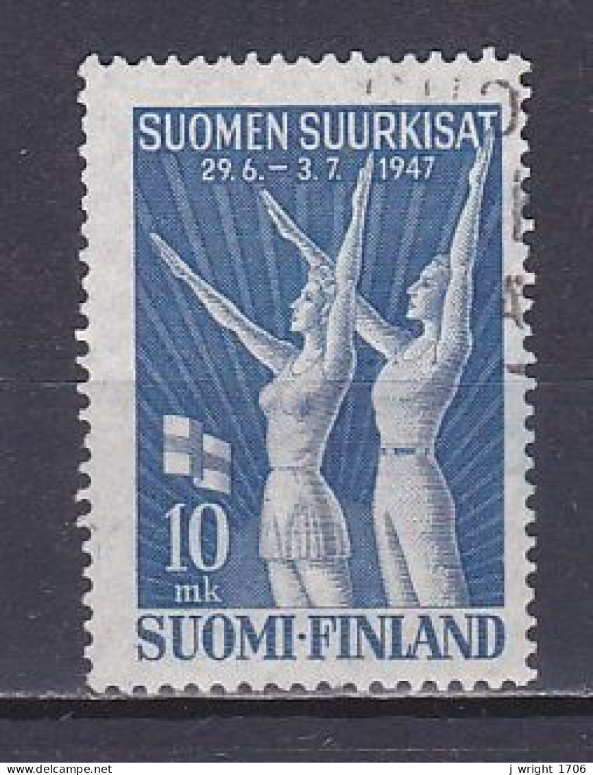 Finland, 1947, Finnish Athletic Festival, 10mk, USED - Usati