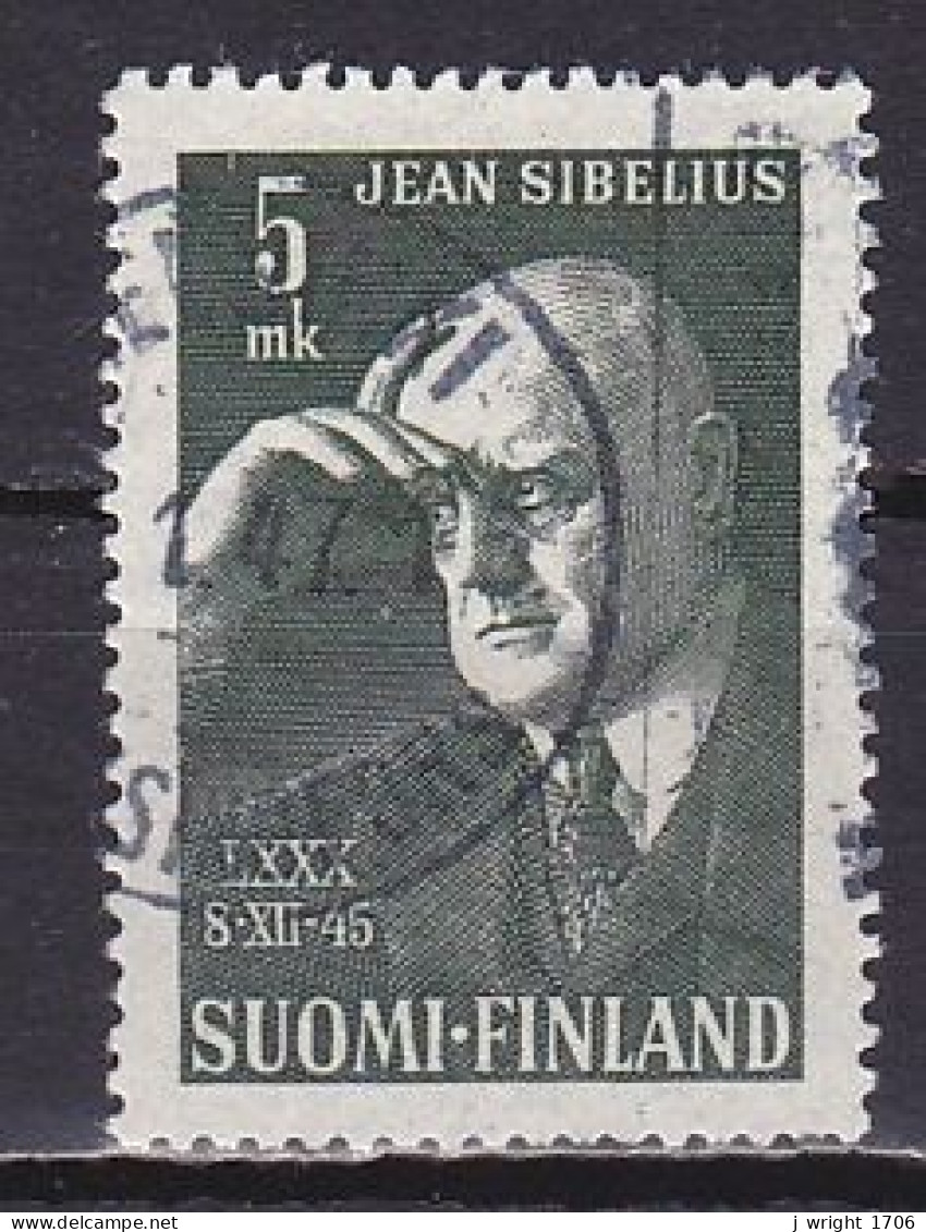 Finland, 1945, Jean Sibelius 80th Birthday, 5mk, USED - Gebruikt