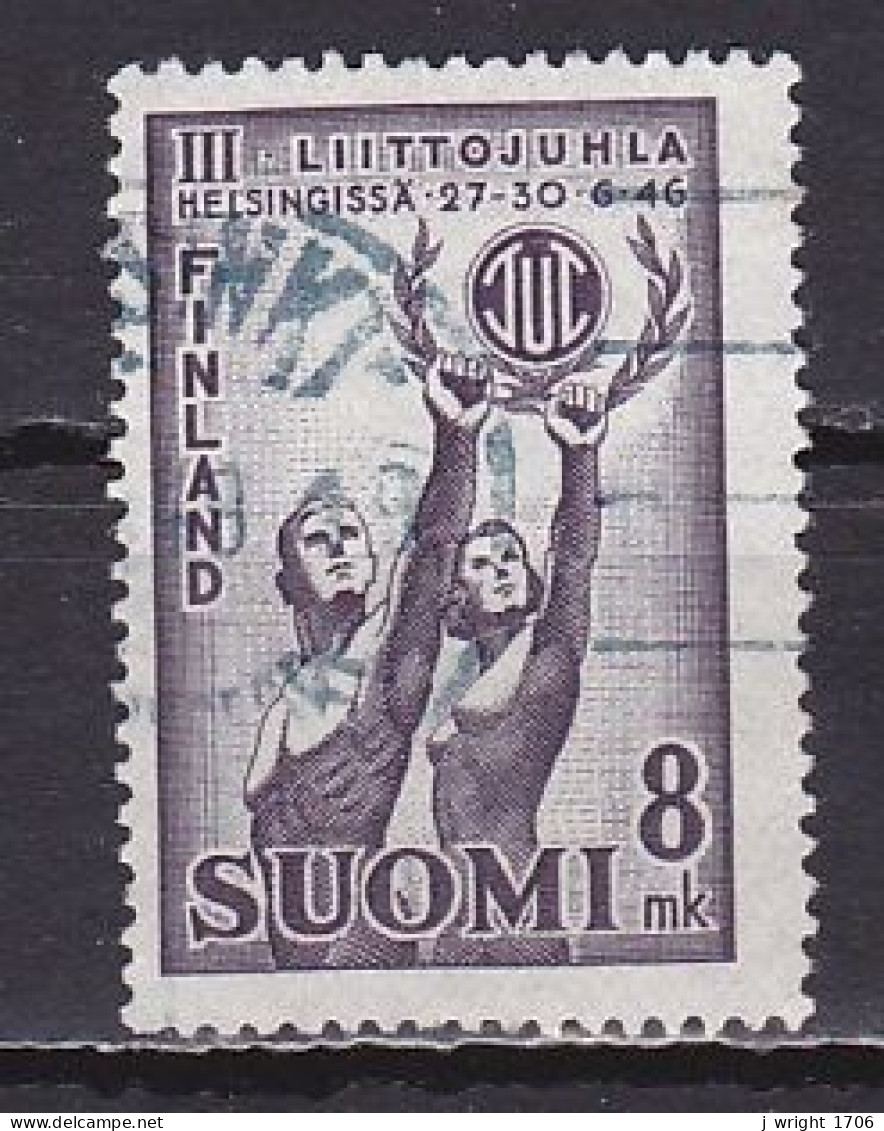 Finland, 1946, National Sports Festival, 8mk, USED - Gebruikt