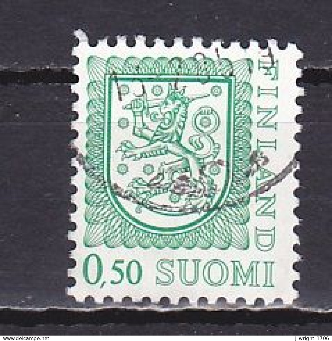 Finland, 1976, Coat Or Arms, 0.50mk, USED - Gebraucht