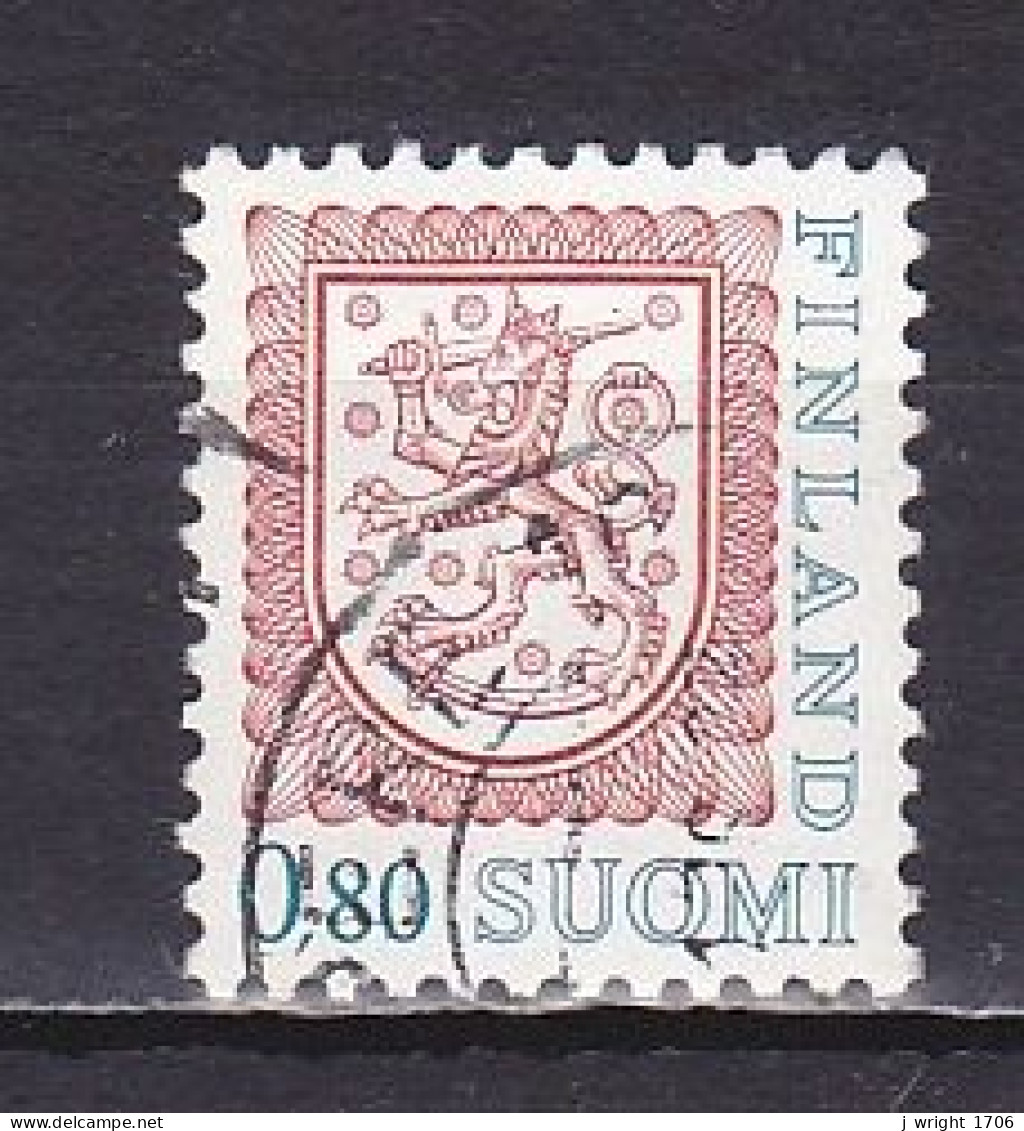 Finland, 1976, Coat Or Arms, 0.80mk, USED - Used Stamps