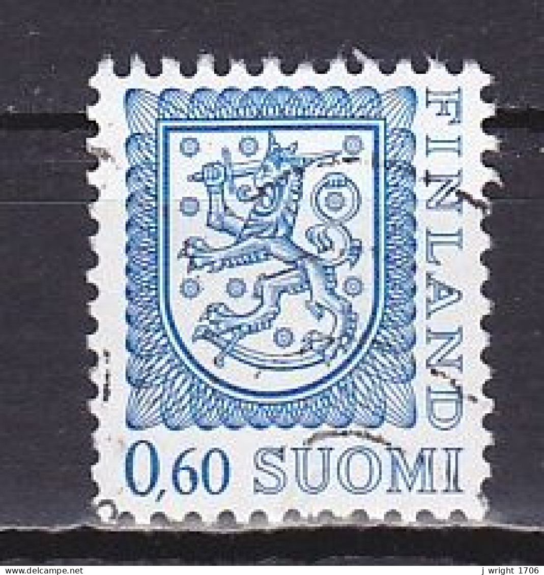 Finland, 1975, Coat Of Arms, 0.60mk, USED - Used Stamps