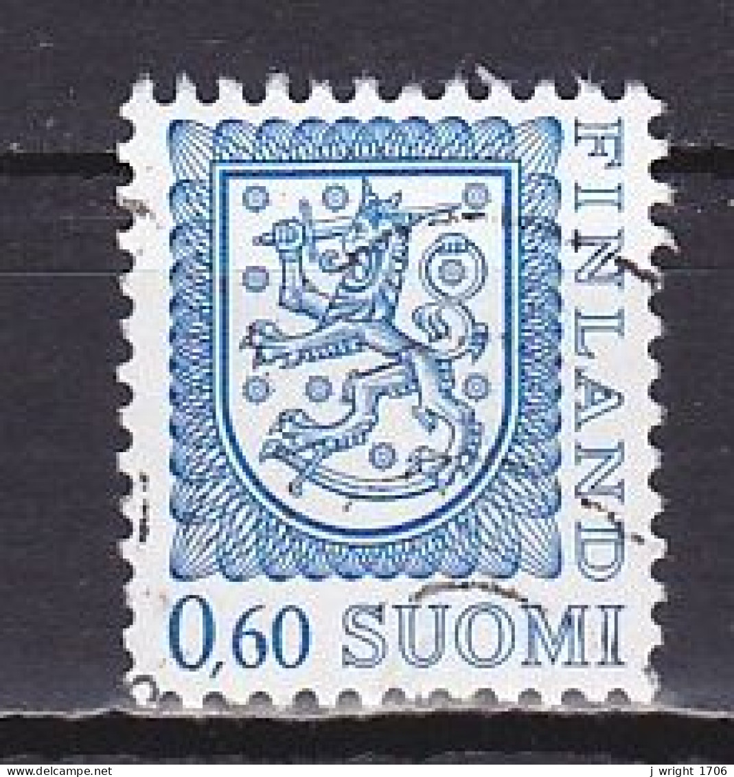 Finland, 1975, Coat Of Arms, 0.60mk, USED - Gebraucht