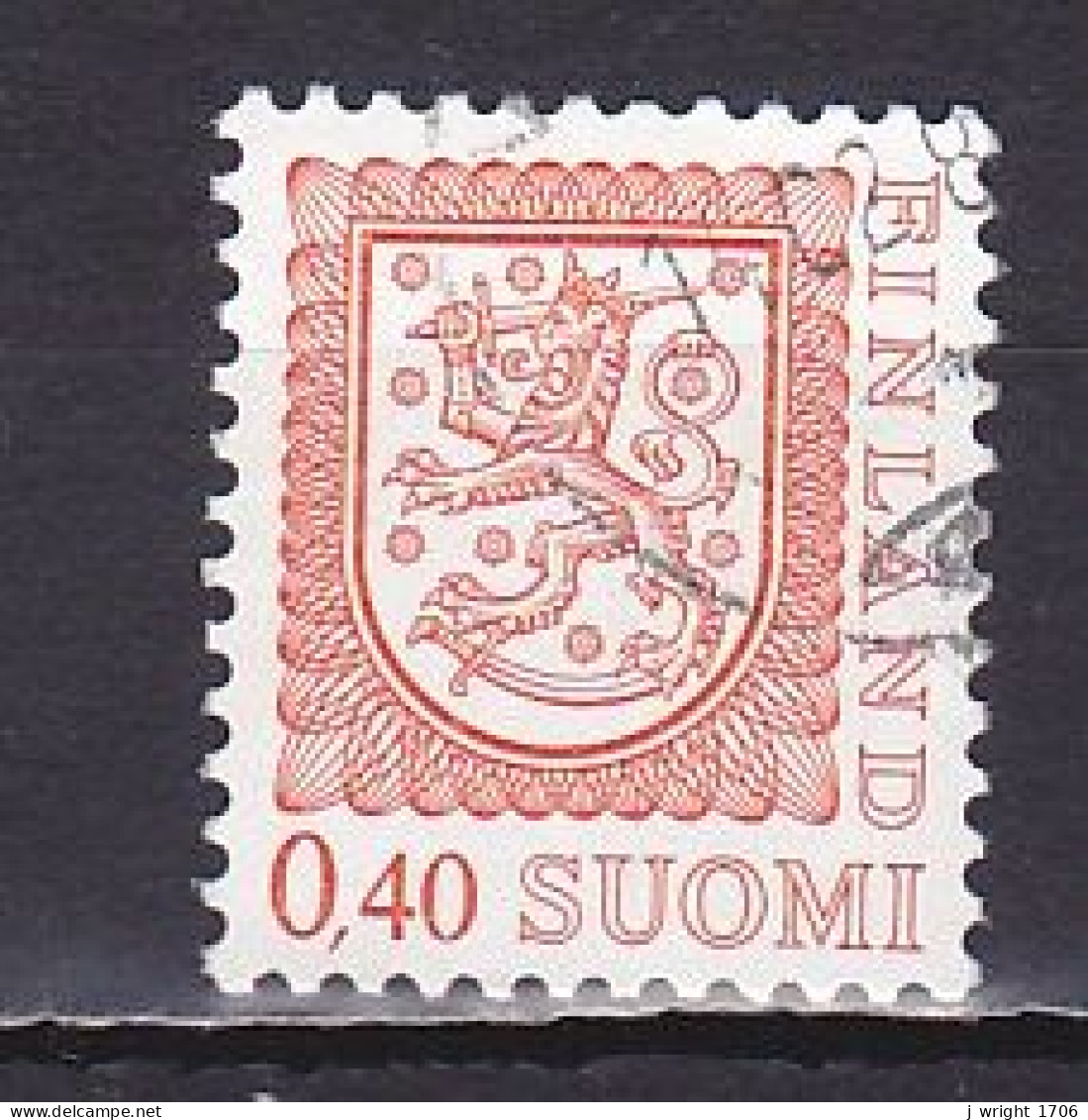 Finland, 1975, Coat Of Arms, 0.40mk, USED - Used Stamps