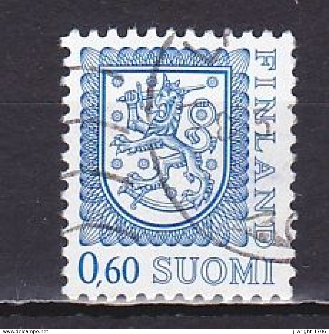 Finland, 1975, Coat Of Arms, 0.60mk, USED - Oblitérés