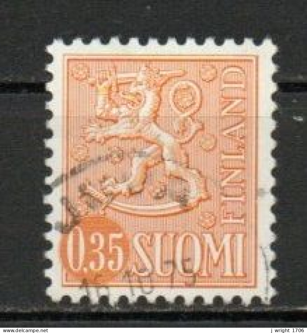 Finland, 1974, Lion/Thin Circle, 0.35m, USED - Gebruikt