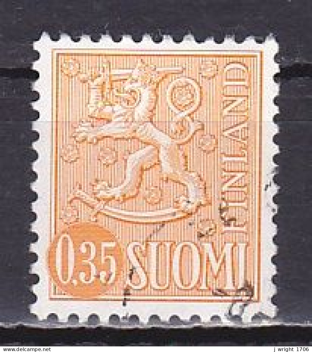 Finland, 1974, Lion/Thin Circle, 0.35m, USED - Used Stamps