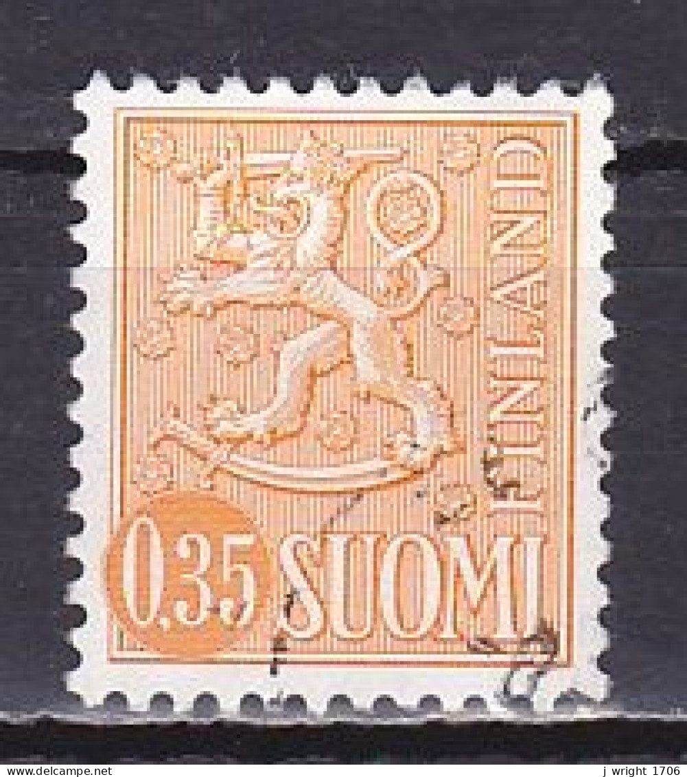 Finland, 1974, Lion/Thin Circle, 0.35m, USED - Gebruikt