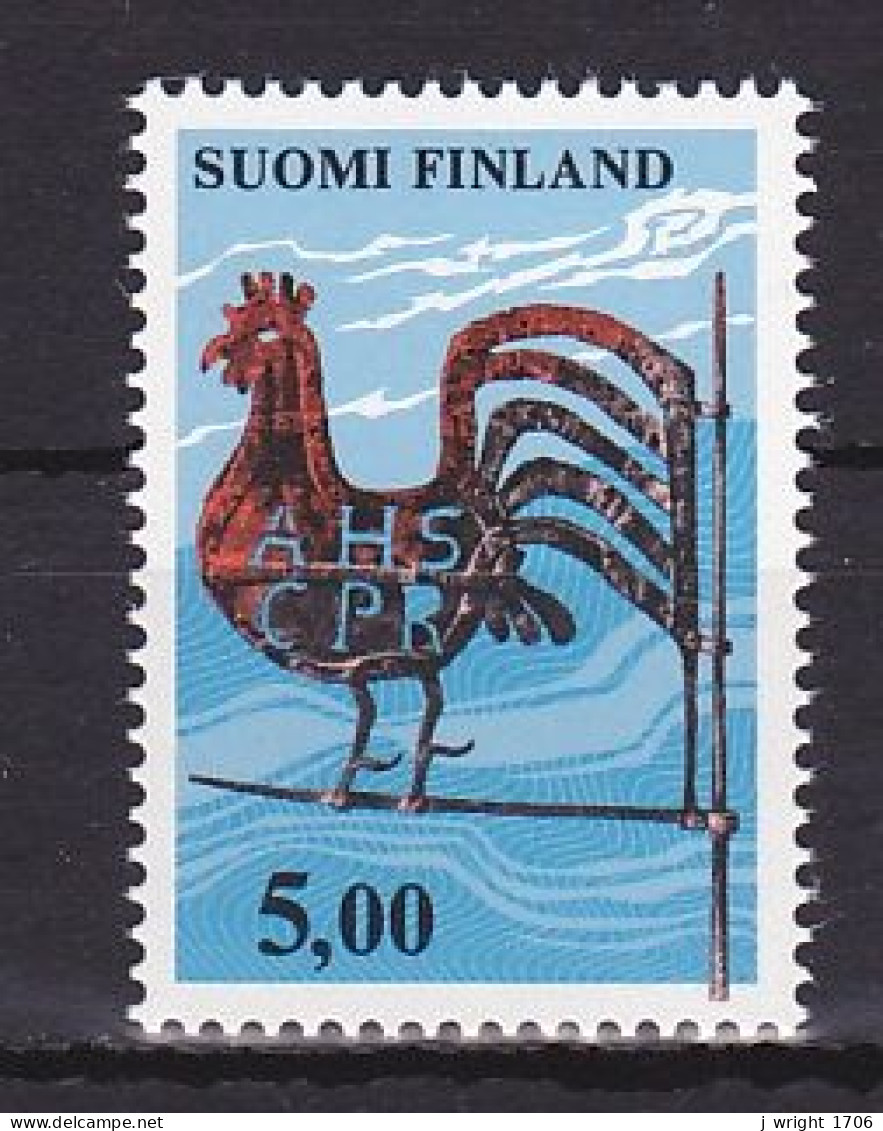 Finland, 1977, Weather Cock/Normal Ppaer, 5.00mk, MNH - Nuevos
