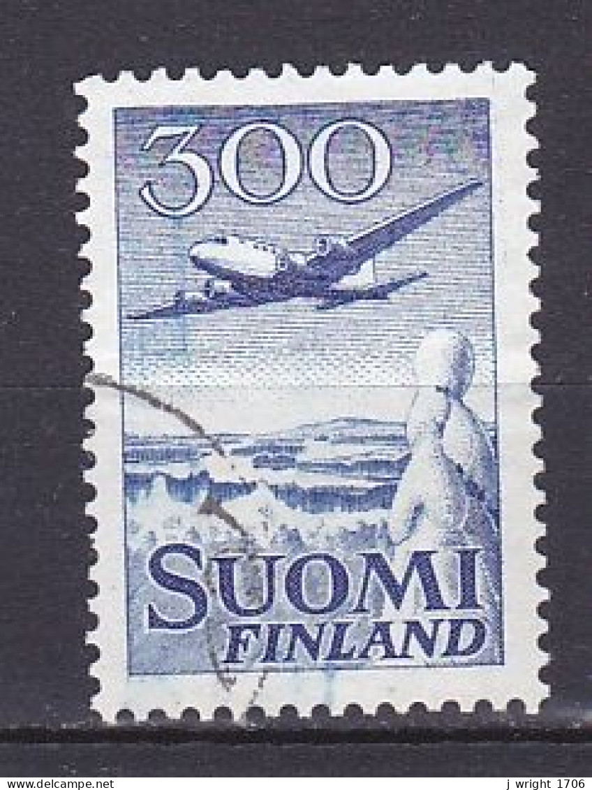 Finland, 1958, DC-6, 300mk, USED - Gebruikt