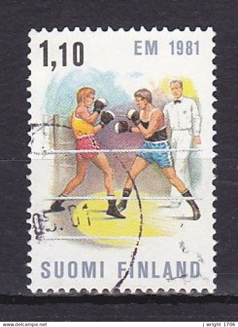 Finland, 1981, European Boxing Championships, 1.10mk, USED - Used Stamps