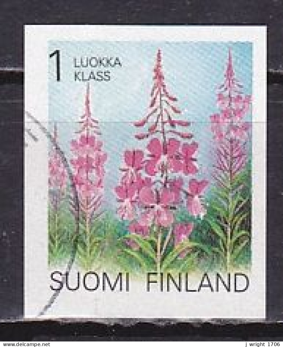 Finland, 1992, Regional Flowers/Rosebay Willowherb, 1st Class, USED - Used Stamps