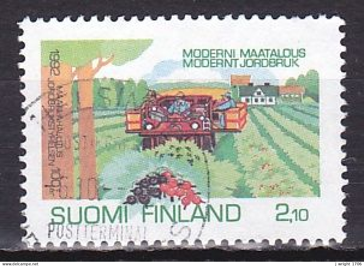 Finland, 1992, Board Of Agriculture, 2.10mk, USED - Gebruikt