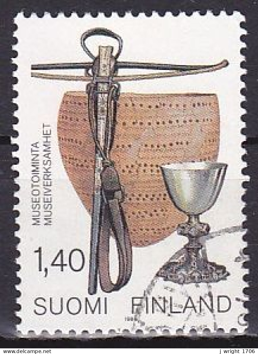 Finland, 1984, Museum Pieces, 1.40mk, USED - Oblitérés