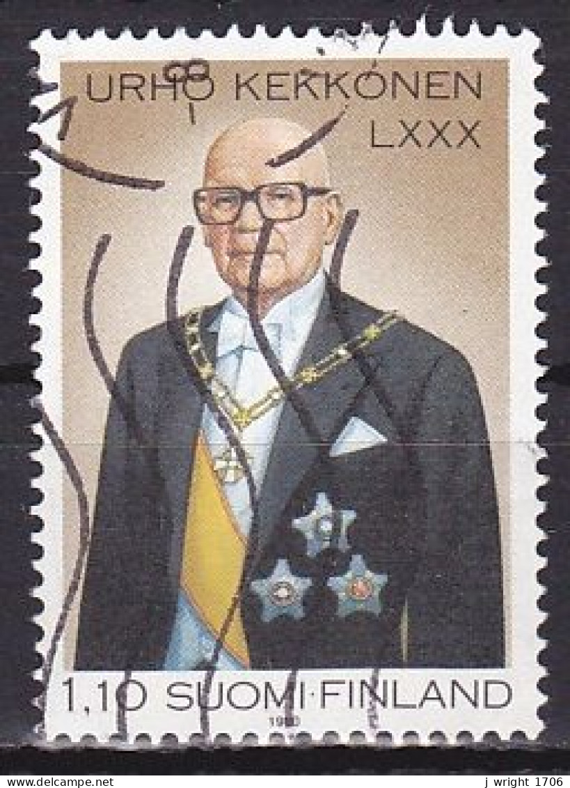 Finland, 1980, Urho Kekkonen, 1.10mk, USED - Used Stamps