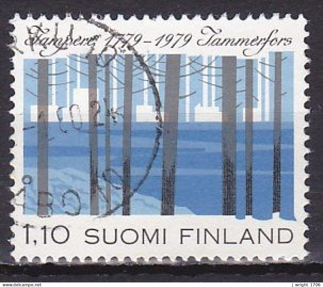 Finland, 1979, Tampere/Tammerfors 200th Anniv, 1.10mk, USED - Used Stamps