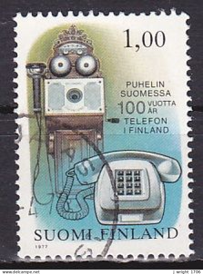 Finland, 1977, Telephone In Finland Centenary, 1.00mk, USED - Gebruikt
