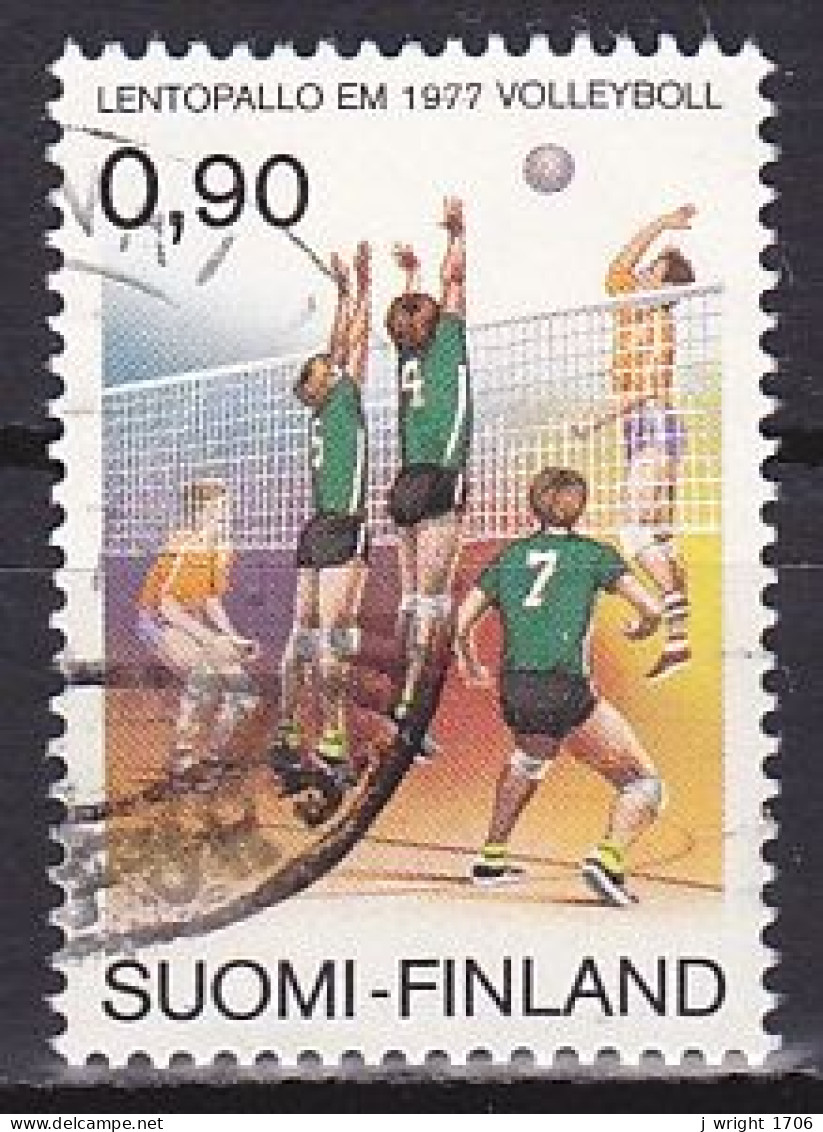 Finland, 1977, European Volleyball Championships, 0.90mk, USED - Used Stamps