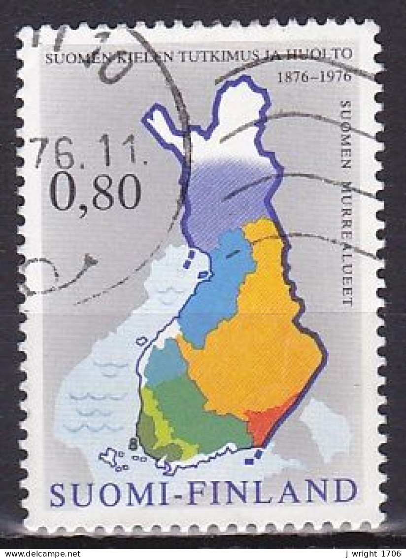 Finland, 1976, Finnish Language Society Centenary, 0.80mk, USED - Usati