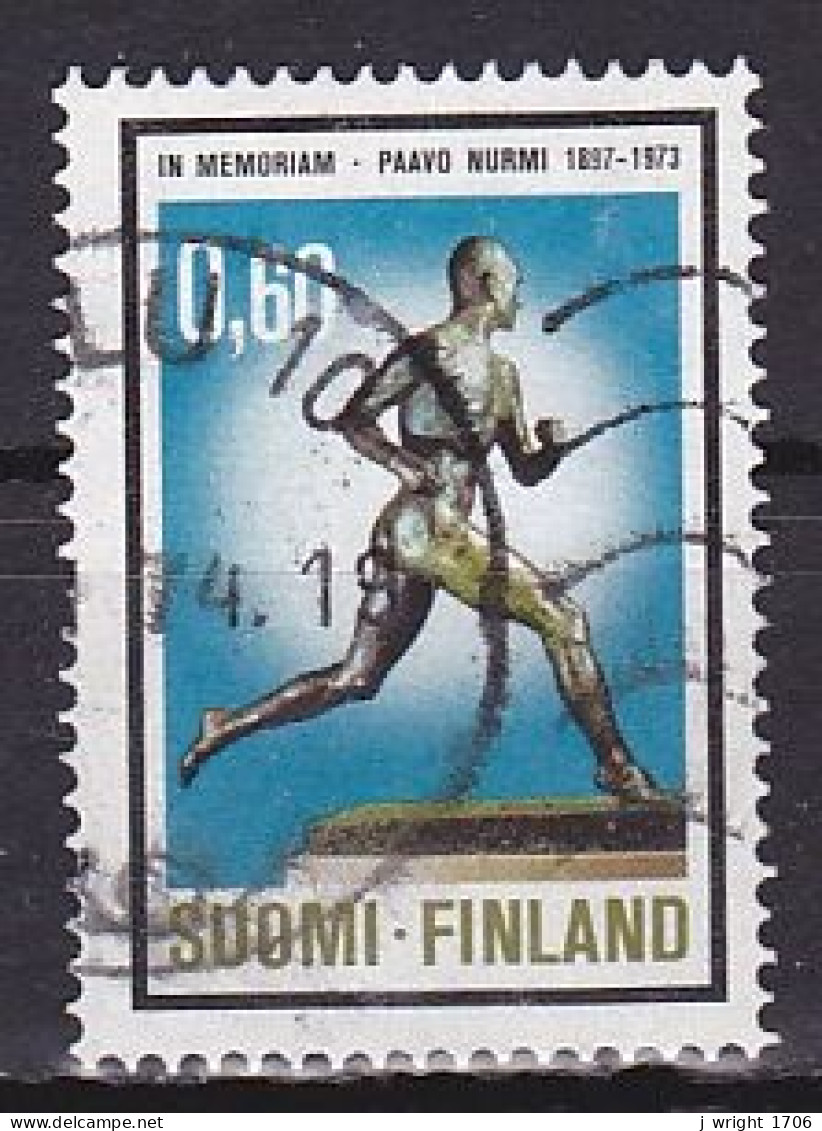 Finland, 1973, Paavo Nurmi, 0.60mk, USED - Gebraucht