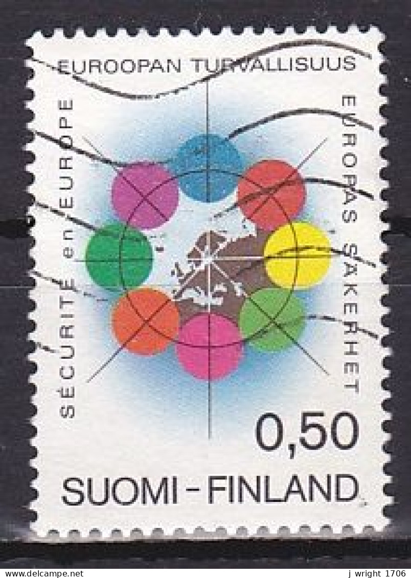 Finland, 1972, European Security & Co-operation Conf, 0.50mk, USED - Gebruikt