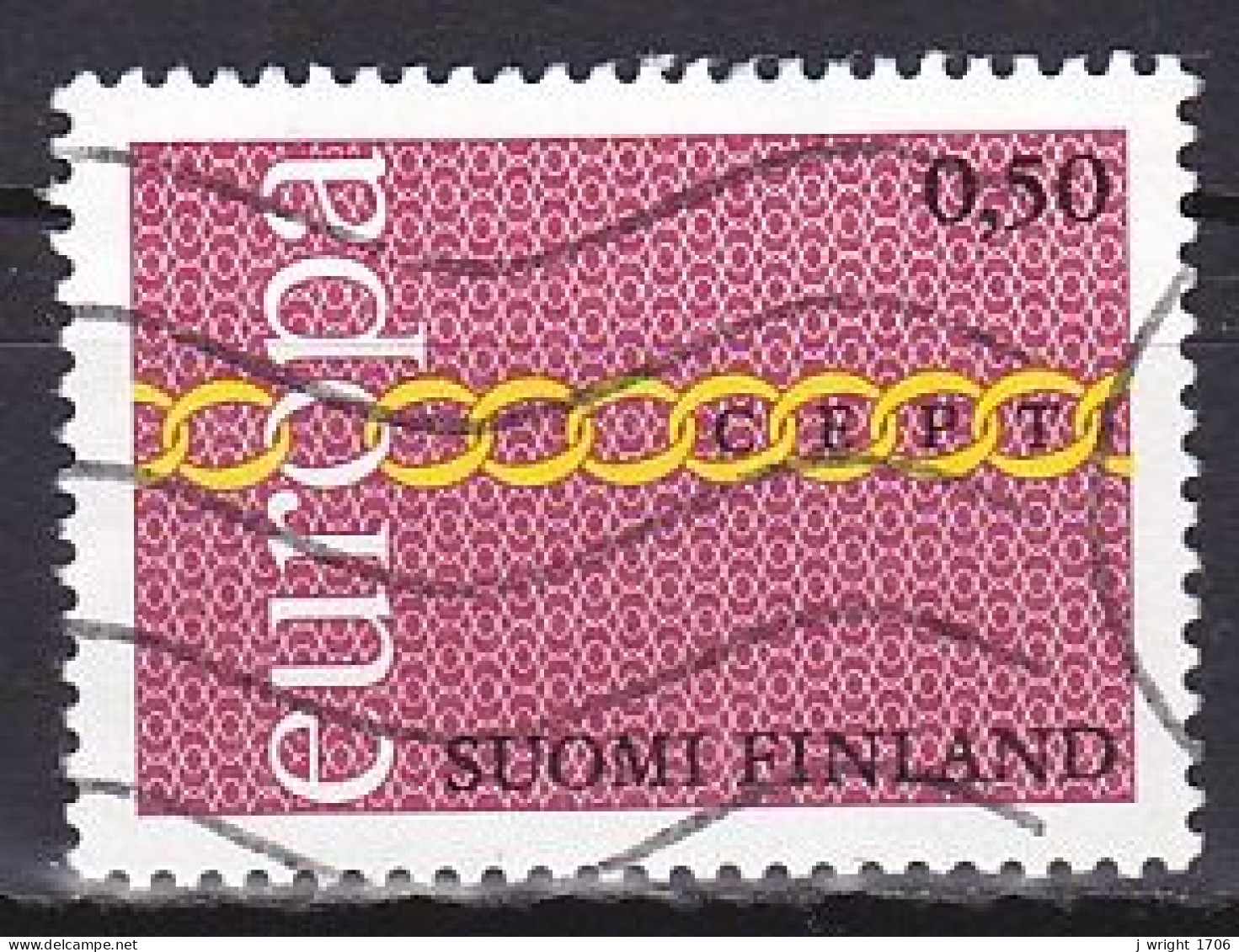 Finland, 1971, Europa CEPT, 0.50mk, USED - Usati