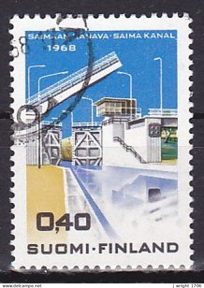 Finland, 1968, Saima Canal, 0.40mk, USED - Gebraucht