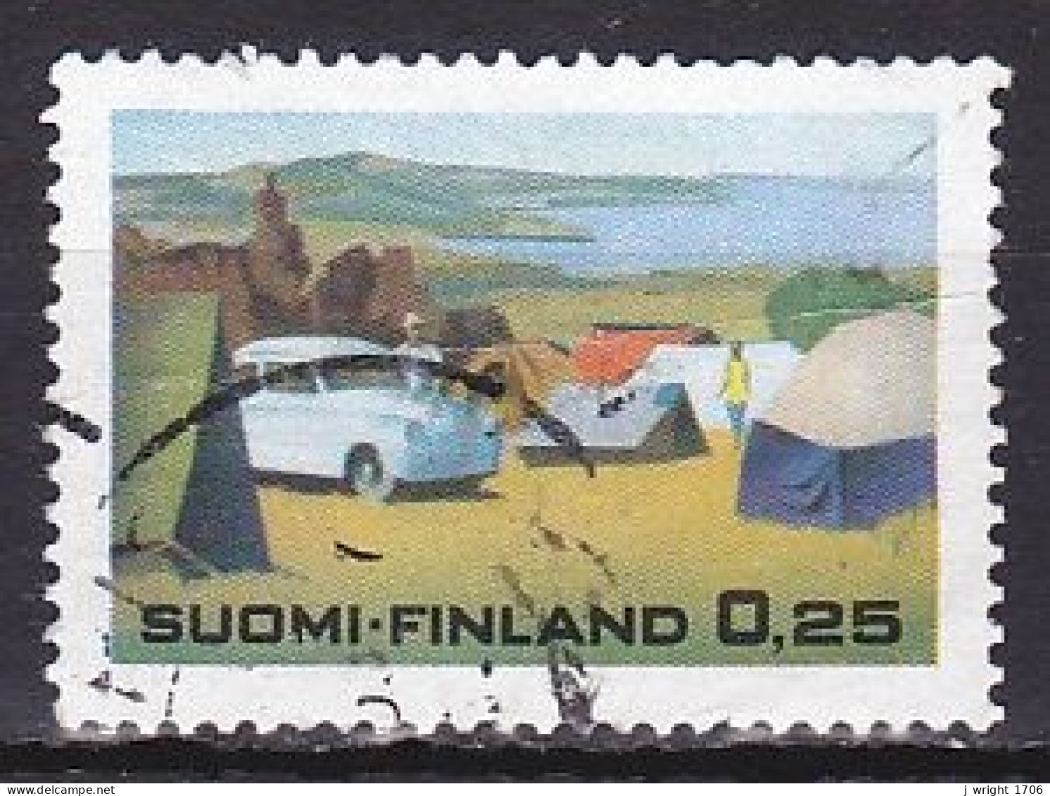 Finland, 1968, Summer Tourism, 0.25mk, USED - Gebraucht