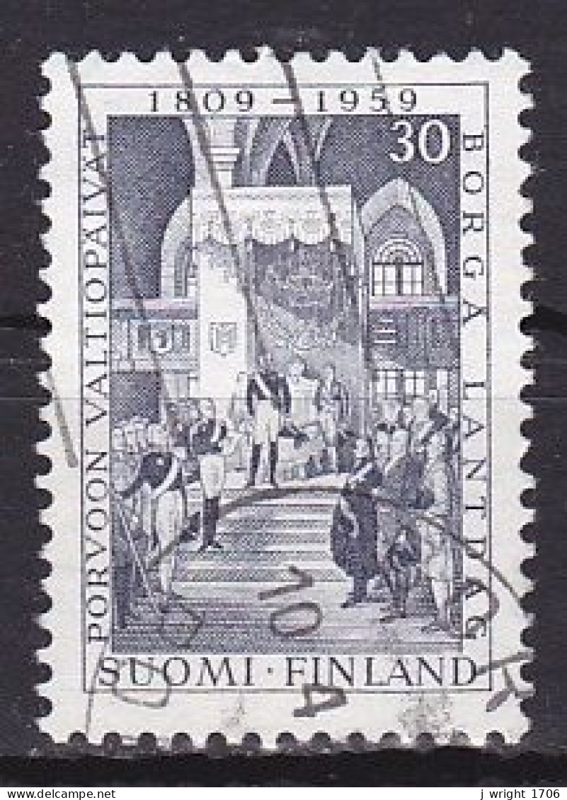 Finland, 1959, Porvoo/Borga Parliament 150th Anniv, 30mk, USED - Usati