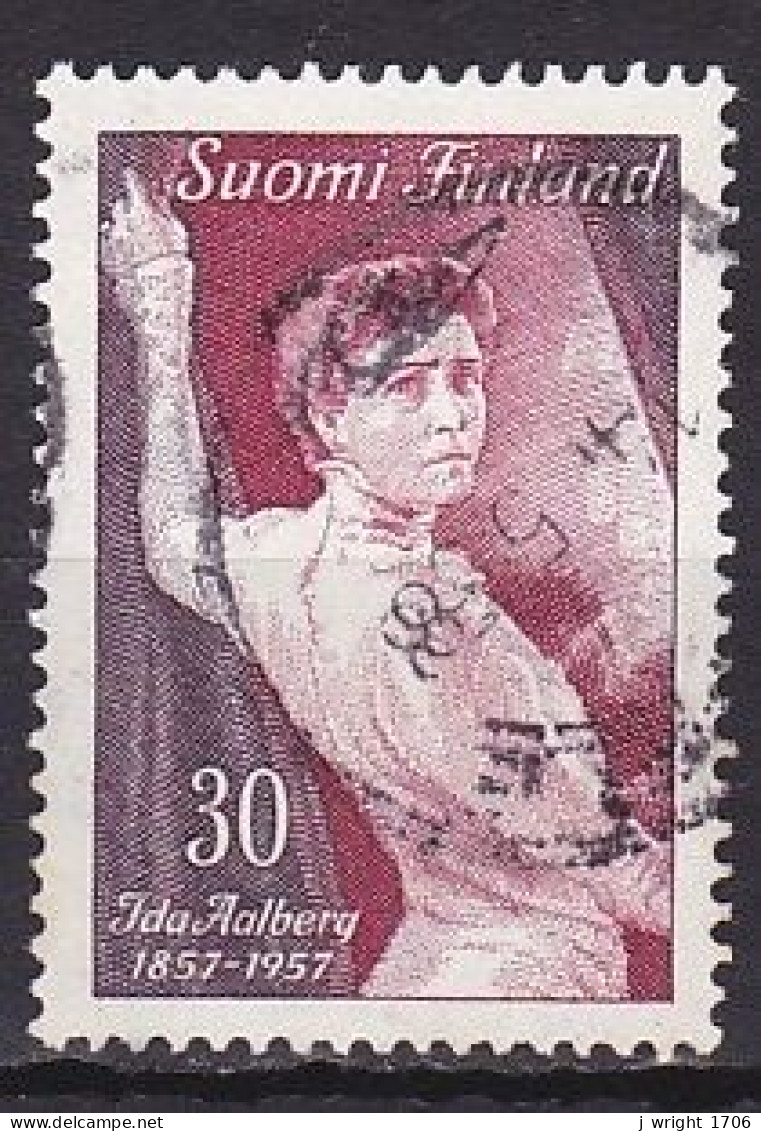 Finland, 1957, Ida Aalberg, 30mk, USED - Usados