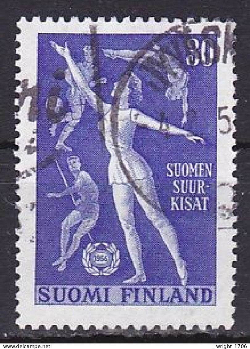 Finland, 1956, Finnish Gymnastic & Sports Games, 30mk, USED - Usados