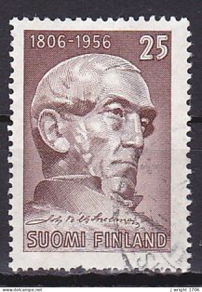 Finland, 1956, Johan V. Snellman, 25mk, USED - Oblitérés