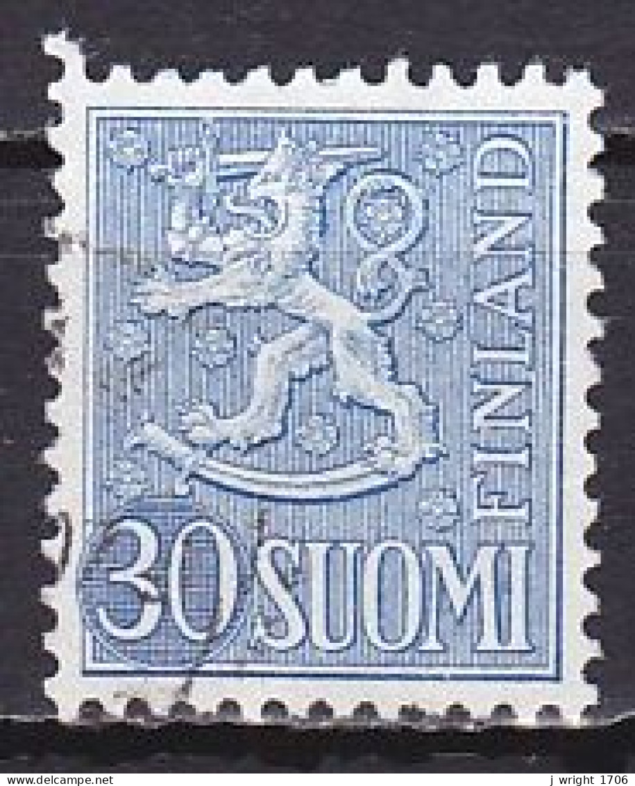 Finland, 1956, Lion, 30mk, USED - Oblitérés