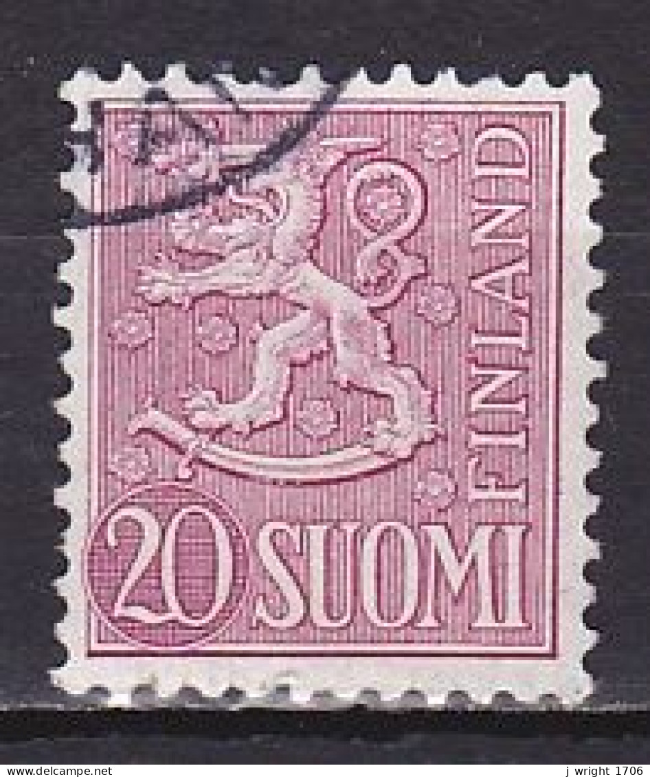 Finland, 1954, Lion, 20mk, USED - Used Stamps