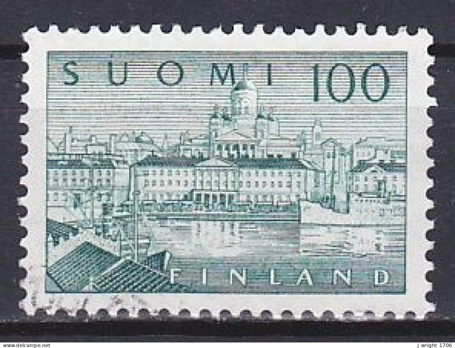 Finland, 1958, Helsinki Harbour, 100mk, USED - Usati