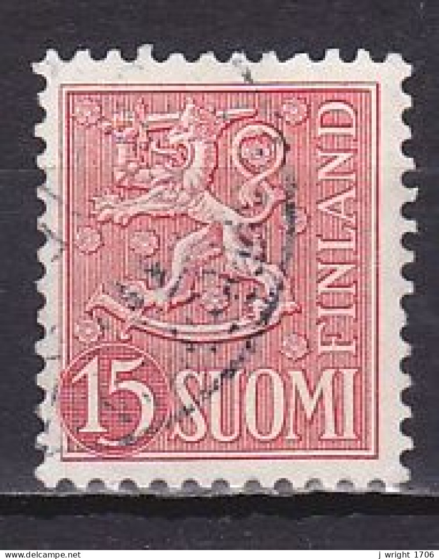 Finland, 1954, Lion, 15mk, USED - Usados