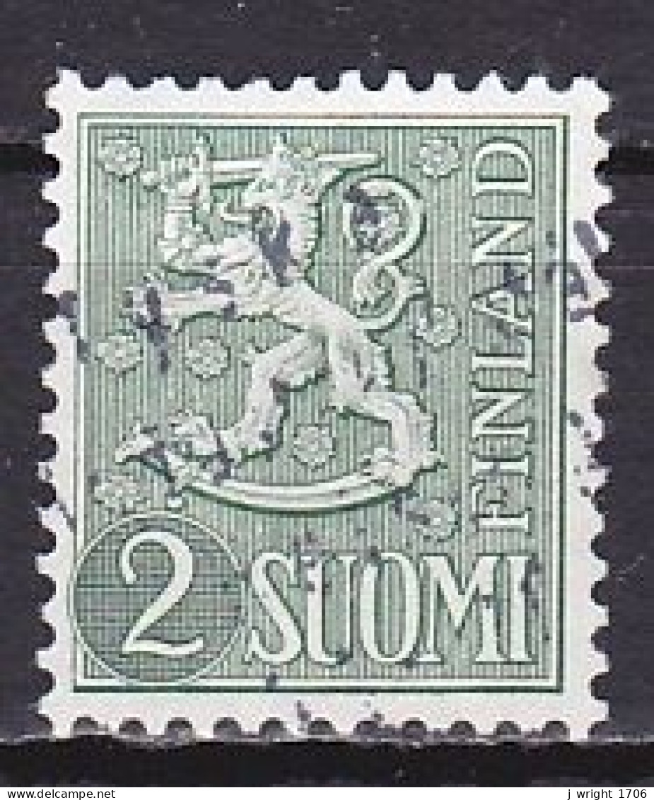 Finland, 1954, Lion, 2mk, USED - Gebruikt