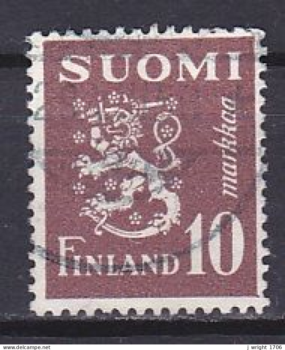 Finland, 1950, Lion, 10mk, USED - Gebruikt