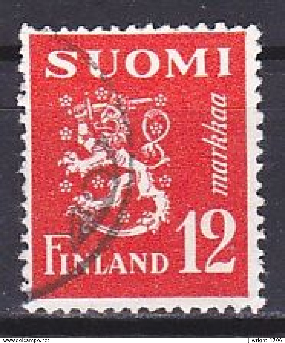 Finland, 1950, Lion, 12mk, USED - Used Stamps